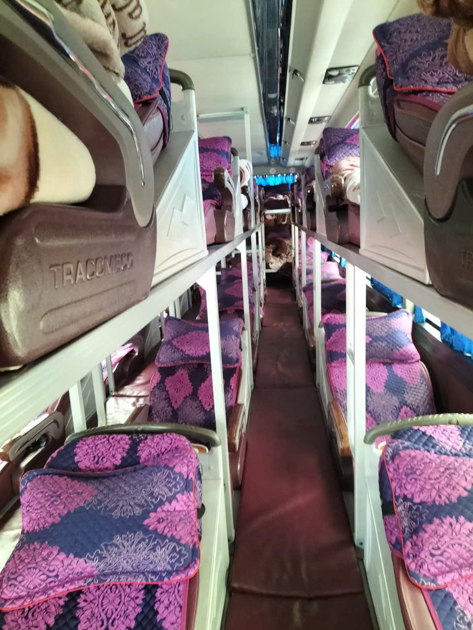 Sleeper berth layout
