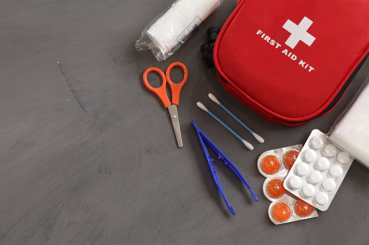 Travel first-aid kit