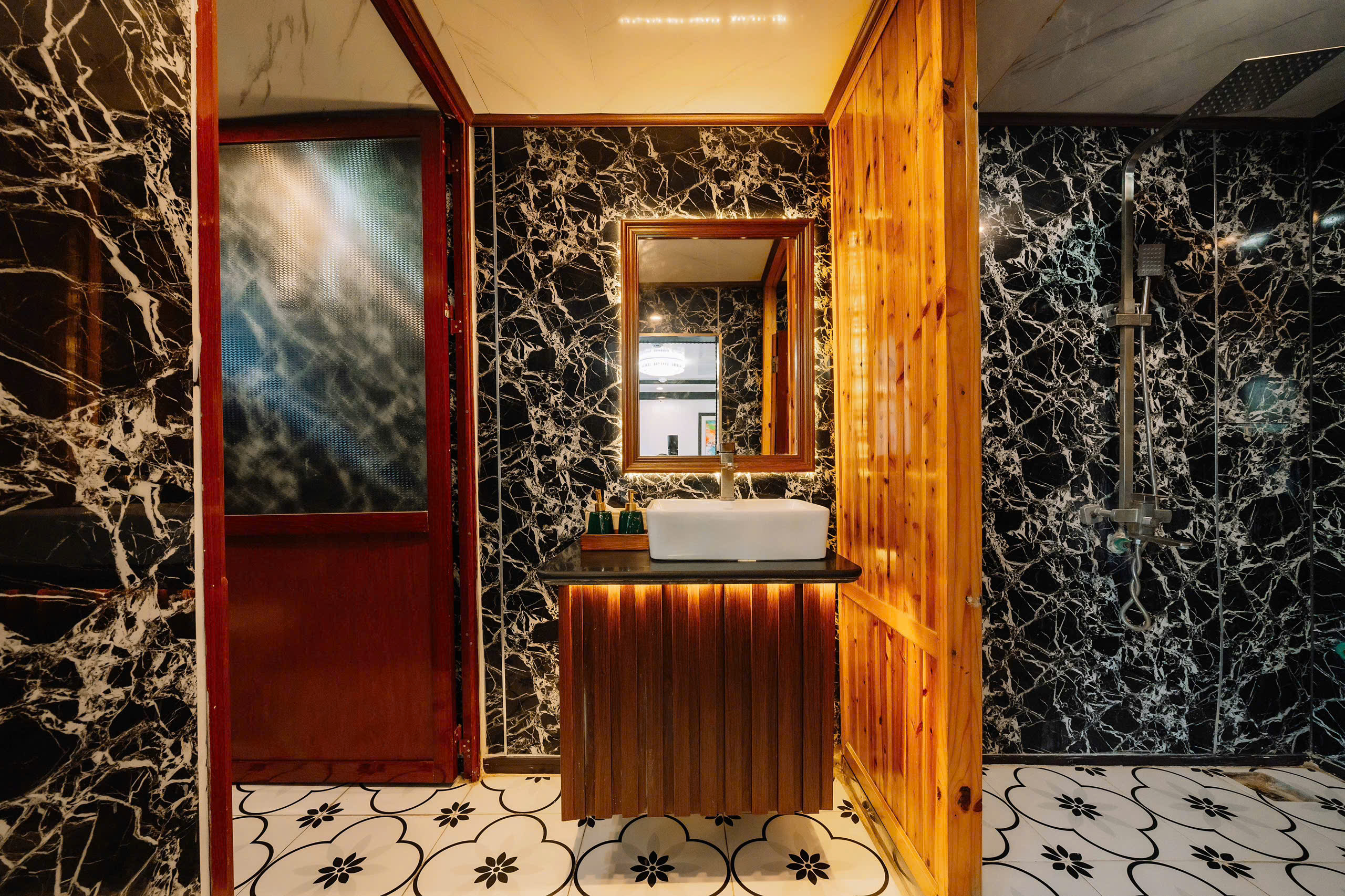 Onboard bathroom