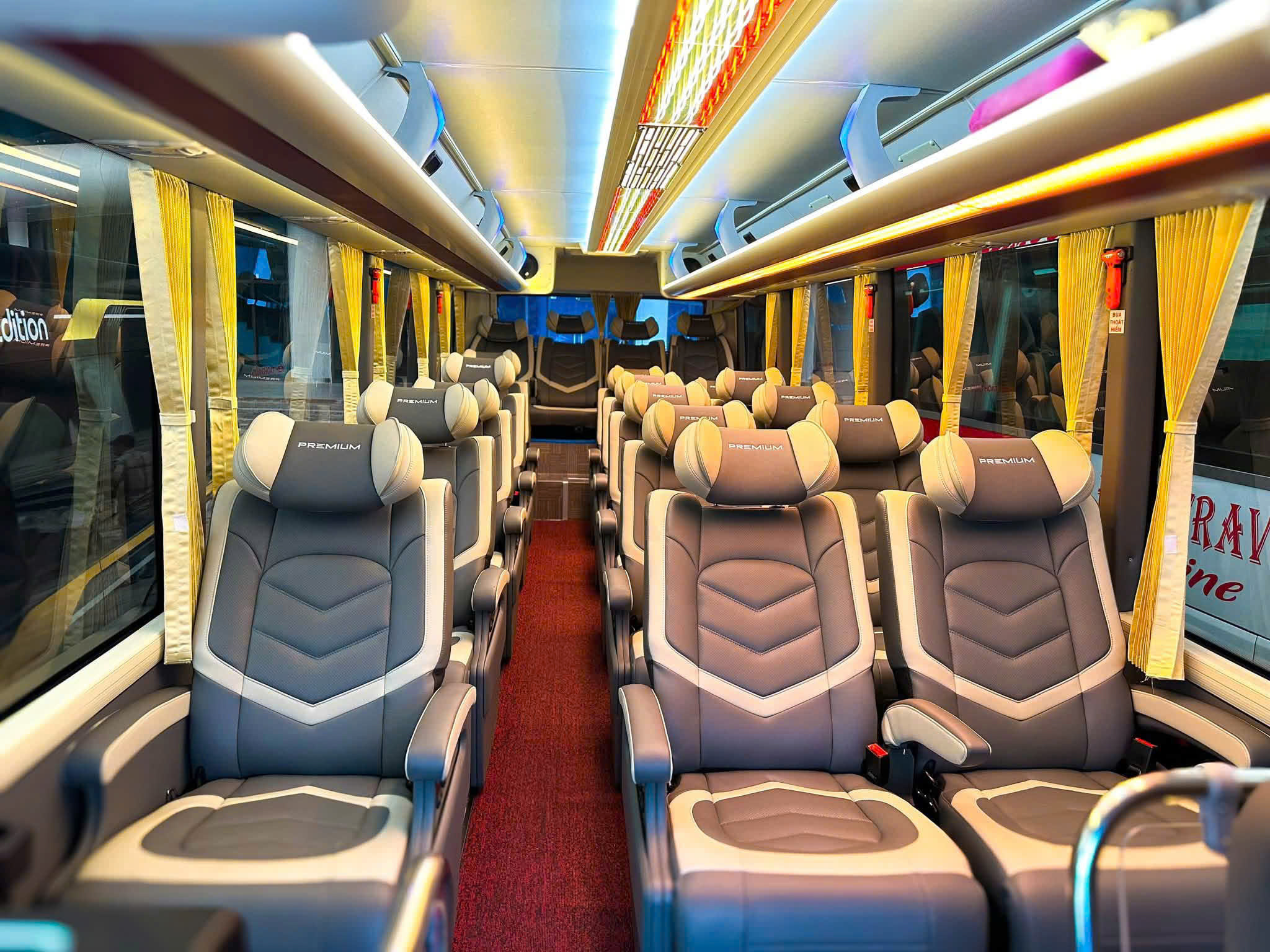 Shuttle Bus seating
